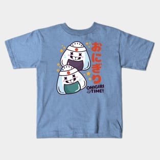 Kawaii Onigiri Time Kids T-Shirt